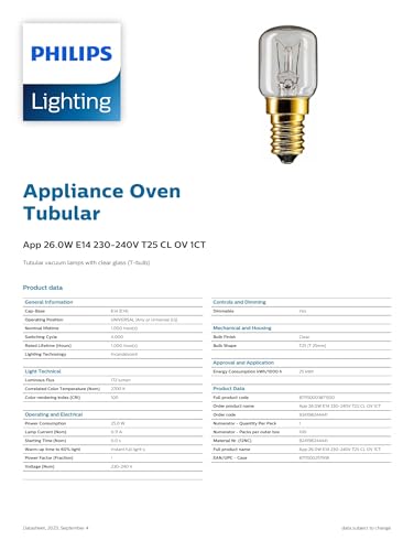 Osram Dimmable Light Bulb, Warm White, E14, 25 Watts