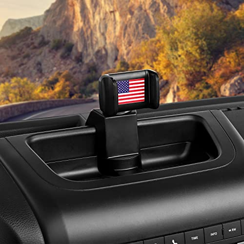 Voodonala for Jeep JK Phone Holder Mount for 2011-2018 Jeep Wrangler JK JKU, US Flag Black Voodonala for Jeep JK Phone Holder Mount for 2011-2018 Jeep Wrangler JK JKU, US Flag Black