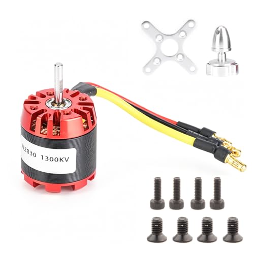 Motor Sin Escobillas Outrunner N2830 1300KV – Reemplazo De Metal Para Quadcopter A2212