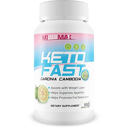 Keto Fast - Garcinia Cambogia - Help Block Fat & Carbs to Improve Your Weight Loss Journey - by MX Keto Rapid Max - Experience a Fast Keto Blast with This Garcinia cambogia Weight Loss Power Formula