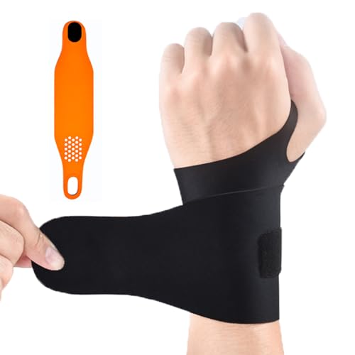 SONGQEE Ultra-Thin Wrist Support Compression Sleeve, Wrist Brace For Carpal Tunnel, Hand Suppoprt Wrist Strap Glove Sport Protector For Right Left Hand, Typing, Working, Arthritis Pain Relief, Gym