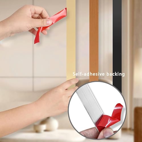 Borde de pared para marco de espejo que cubre imperfecciones en oro cepillado 5