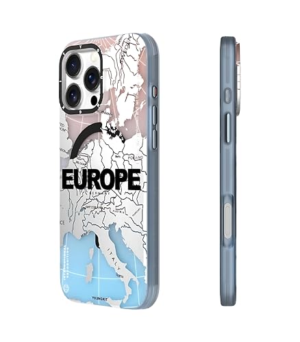 Image of Universal Color-Changing Case for iPhone 15 Pro Compatible with Wireless Charging | Heat-Activated Dynamic Color Back | Slim Shockproof Design | Europe Edition