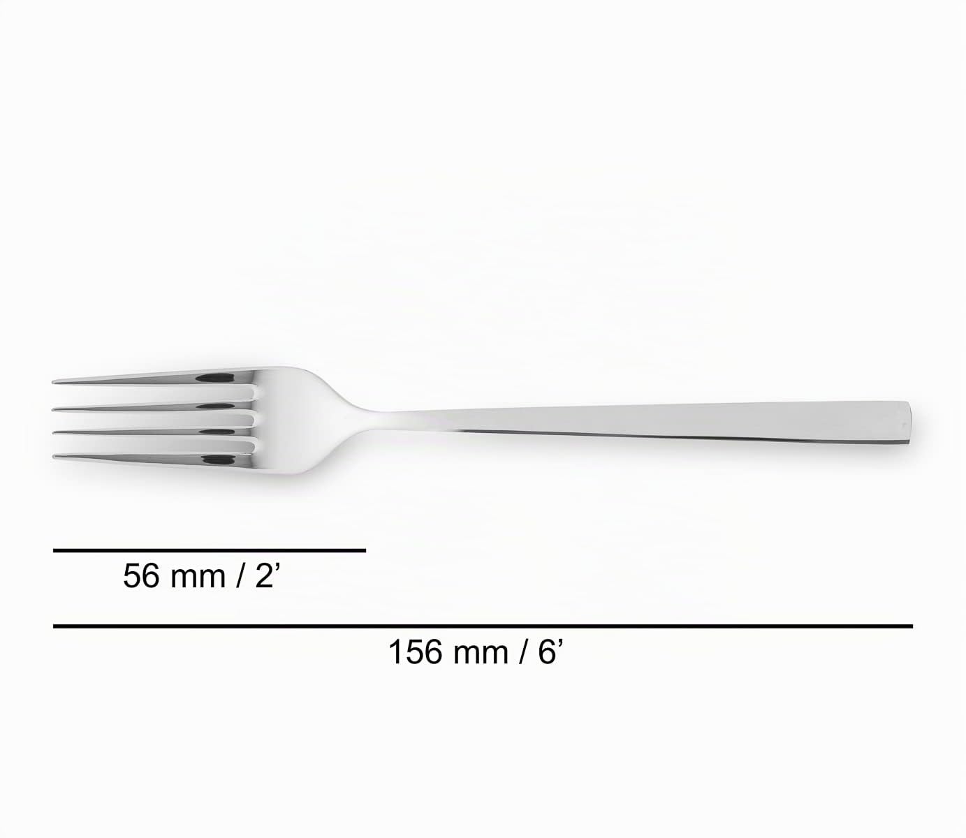 ARCOS Juego de Cubiertos de 113 Piezas. Cuberterí­a Completa con 12 Piezas de Mesa, Lunch, Pescado, Servicio de Café y Postre y 5 Utensilios. Serie Capri. Color Plata