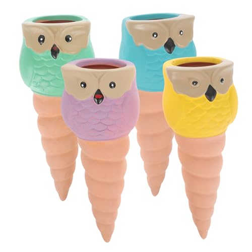 BESPORTBLE 4piezas Riego Por Goteo Lento Unidades De Dispositivos De Riego Automático Globos Para Plantas Macetas Estacas Para Plantas Exterior Macetas