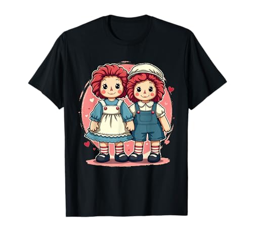 Retro Raggedy Ann & Andy Vintage Cute Dolls Women Kids