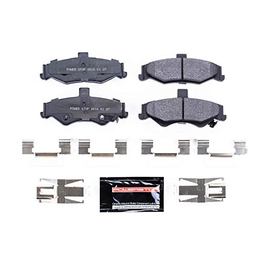 Image of PowerStop Rear Stage-2 Brake Pads for Chevrolet Camaro 1998-02 | Pontiac Firebird 1998-02 - Track Day High Performance Brake Pads, PST-750