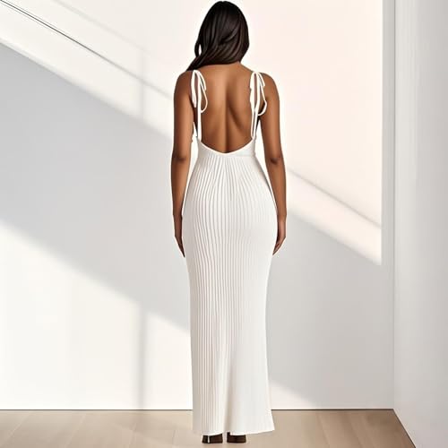 Robe maxi élastique effet gainant pour sculpter votre silhouette