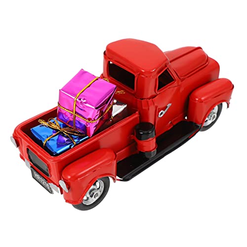 Camion rouge décoration rétro vintage pour habiller votre table de fête
