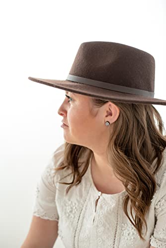 Stud Earrings, Shimmer, 10 Mm, Handmade, Stainless Steel Posts For Sensitive Ears (Bright Jade Green Shimmer) #TOP6