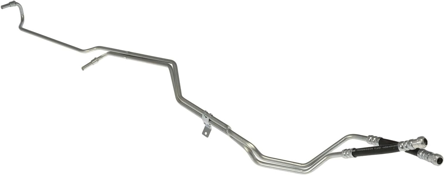 Replacement Inlet and Outlet Automatic Transmission Oil Cooler Hose Assembly for 2008-2010 Ford F-250 Super Duty, F-350 Super Duty
