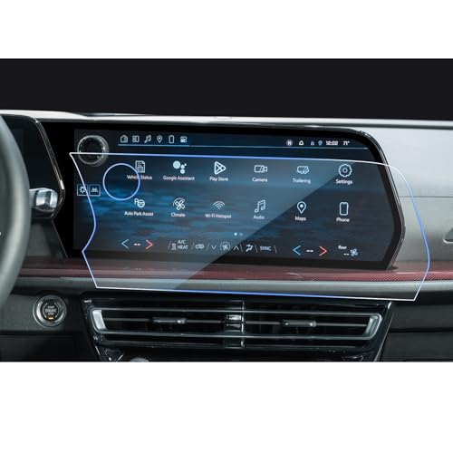 Image of CDEFG for 2025 2026 Chevrolet Traverse Silverado EV Screen Protector 17.7-Inch, Tempered Glass for 2024-2026 Chevy Traverse Silverado EV Accessories HD Anti Fingerprint 9H Hardness Screen Cover