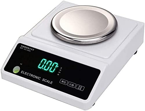 Wlectronic - Básculas digitales digitales de cocina, función de tara superior de vidrio, báscula de cocina de vidrio para el hogar, precisión