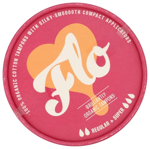 Here we Flo Regular & Super Cotton Tampons, 14 CT - Image 4