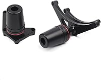 Vista 2 de Funda de aluminio CNC para motocicleta, protector de choque para motor, protector deslizante para protección contra caídas, compatible con Ducati