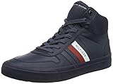 Schnürung Tommy Hilfiger Herren Leon 22 Sneaker, Blau (Desert Sky Dw5), 42 EU