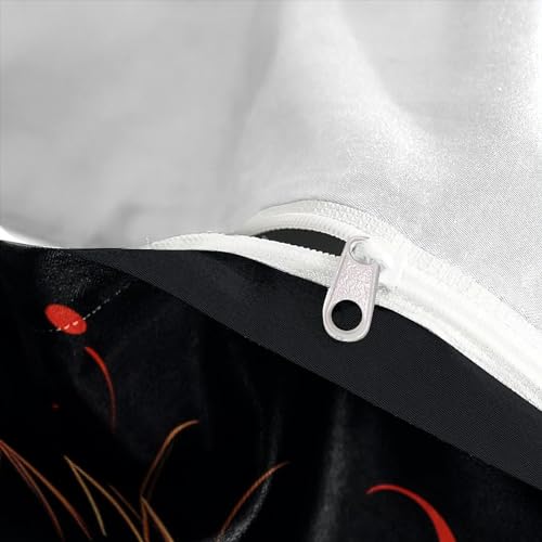 Housse de couette facile d'entretien pour lit simple chat - 8