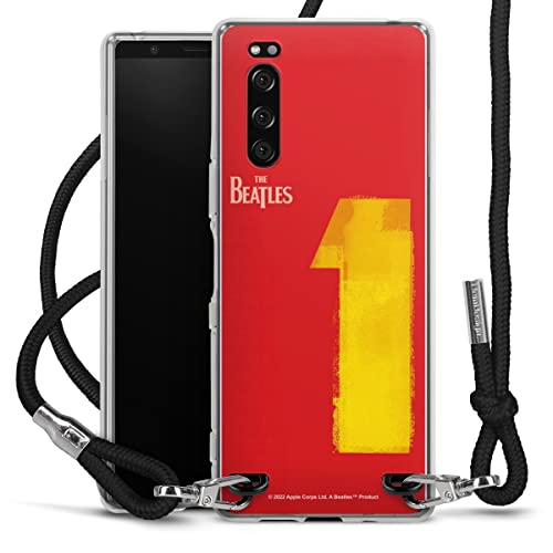 DeinDesign Coque Collier Compatible avec Sony Xperia 5 Coque avec Cordon Coque avec Cordon The Beatles Bande Musique - Les Beatles, Paul McCartney, John Lennon, RIngo Starr, George Harrison DeinDesign Coque Collier Compatible avec Sony Xperia 5 Coque avec Cordon Coque avec Cordon The Beatles Bande Musique