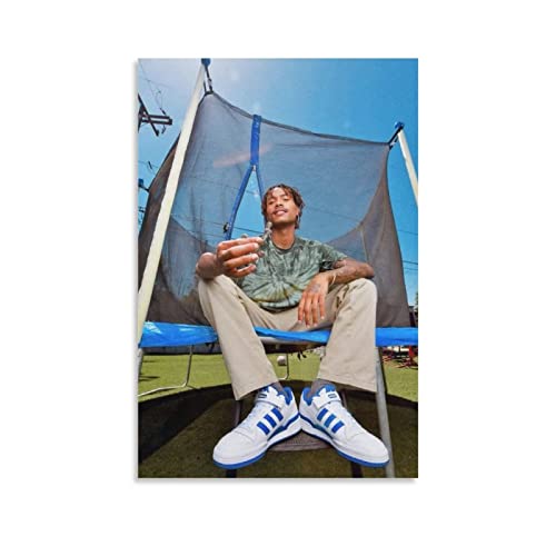 Poster Steve Lacy sur Toile Anti-Pli pour Décorer un Mur Vide sans Cadre