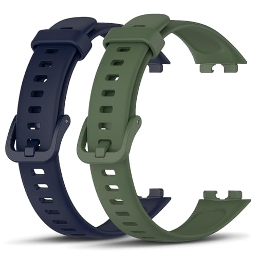 Image of Kapture Straps Compatible with Huawei Band 10 /8 /9, Huawei band 9 Strap TPU Watch Straps - Quick Release Watch Bands Soft Waterproof Watch Strap for Men Women