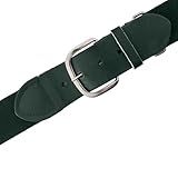 Champion Sports Baseball/Softball Uniform Belt - Comfort Nylon Stretch Fit Uniform Belt - Durable Leather Tab - Adult 