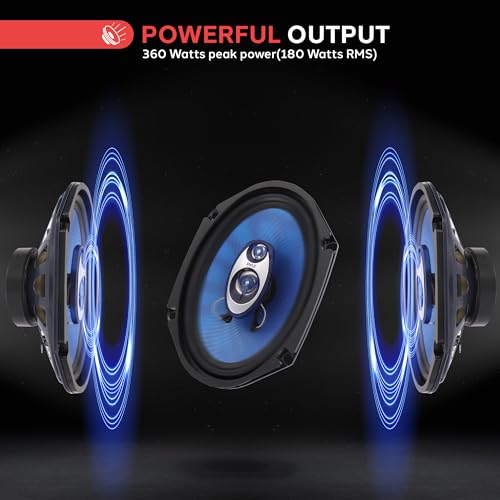 Pyle PL683BL 6 Inch X 8 Inch Car Sound Speaker thumb #4