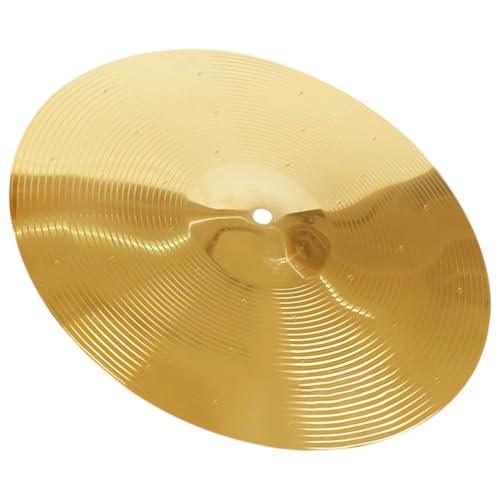 NULYLU Drum Cymbal Set 14 Crash Cymbal Metal Cymbal for Drum Set Jazz Practice