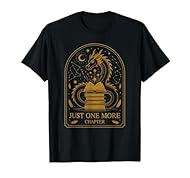 Just One More Chapter, Cat reading. Funny saying and pun and great birthday or Christmas idea for book lovers, book clubs, bookworms, librarians, teachers and students anyone who loves Cats and books. Great item for anyone who loves reading books, fo...