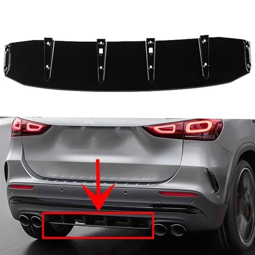 Diffuseur de becquet Mercedes GLA résistant aux rayures de route - 5