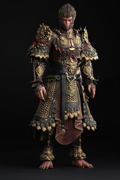 Amazon | [AC]INART-《ダーク神話：悟空》-黄金鎧 1/6 可動 アクション
