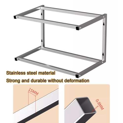 Station de cuisson à pizza en acier inoxydable – Chariot de table mural à 2 étages avec 10 grilles pour une organisation efficace des pizzas dans les restaurants et les cuisines
