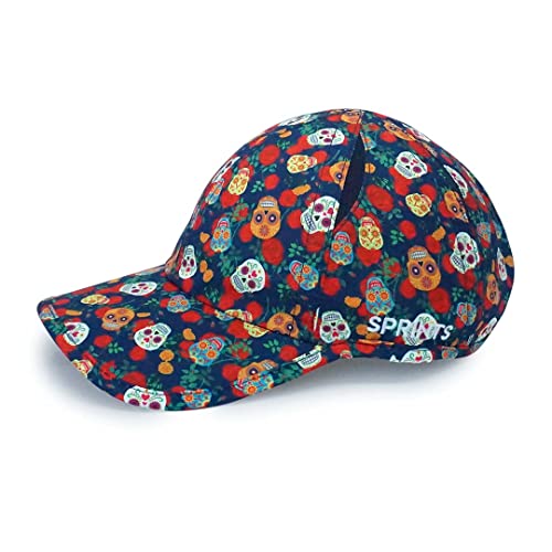 Sprints Day of The Dead Running Hat (Unisex) Navy