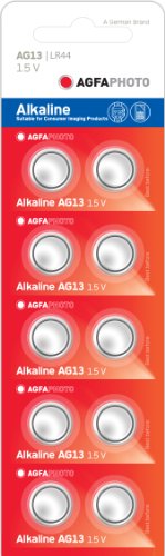 Agfaphoto Batteries - Alkaline Lr44 (A76) Pack Of 10