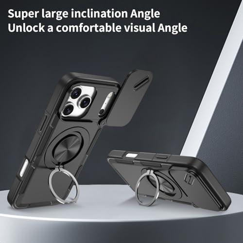 Coque iPhone 17 Pro Max LEMAXELERS avec protège-caméra coulissant - 3