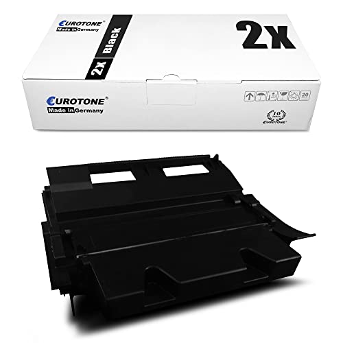 Toner Dell M5200n W5300n Eurotone noir pour les impressions quotidiennes de l'entreprise