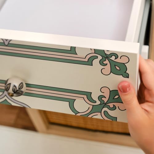 Vinilo para forrar muebles impermeable mate lavable de 75x150 cm estilo botánico 4