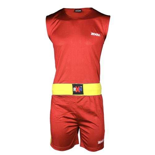 Image of RXN Competition Boxing Wushu Dress - WD-01 Boxing Uniform Short & Vest Set Light Weight Sports Dress Boxing Suit For Men & Women