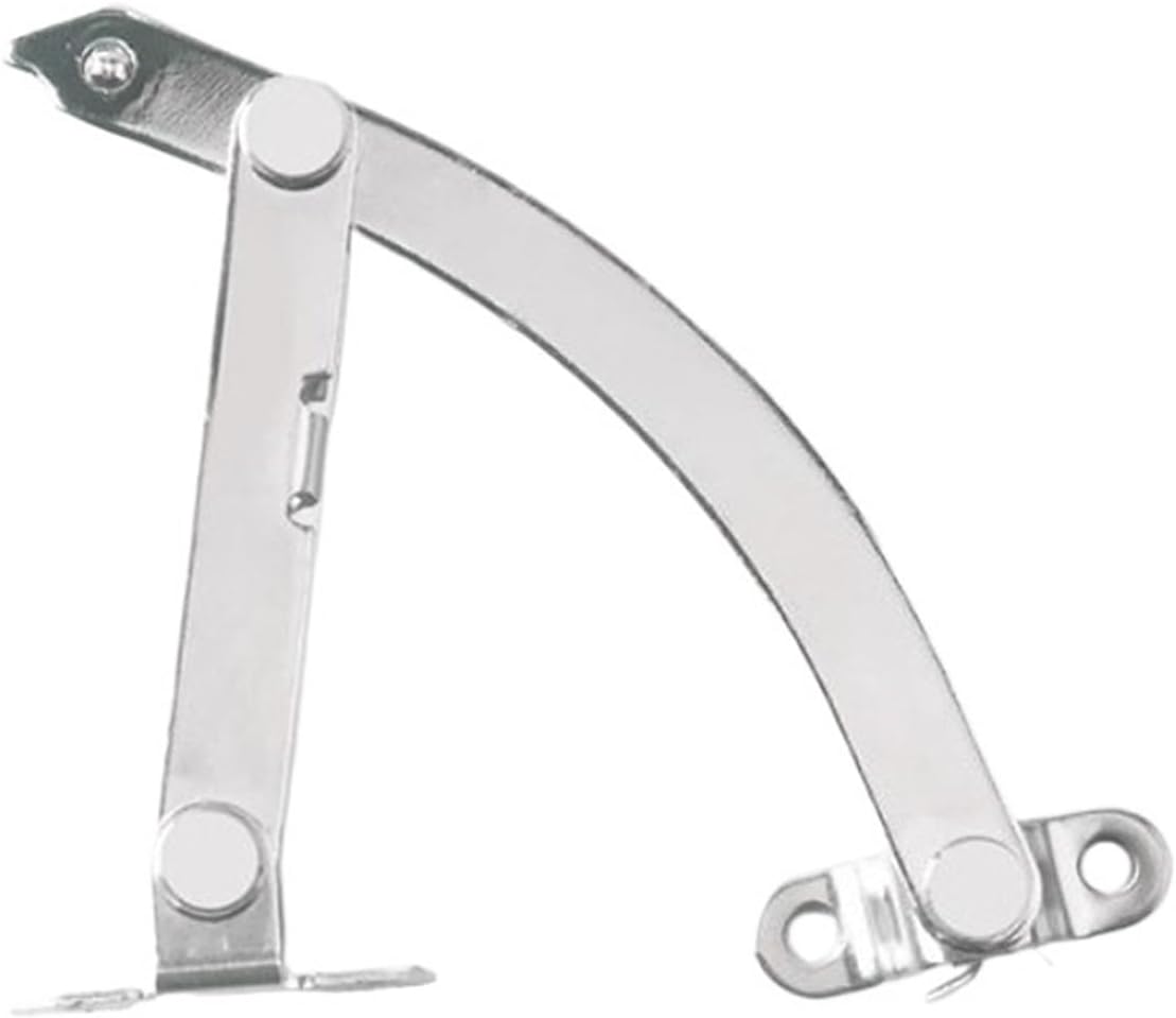 Door Limiter Flat Locator Windproof Folding Pull Rod Extrapolating Fixed Household Hardware Accessories Closer(L x Right)