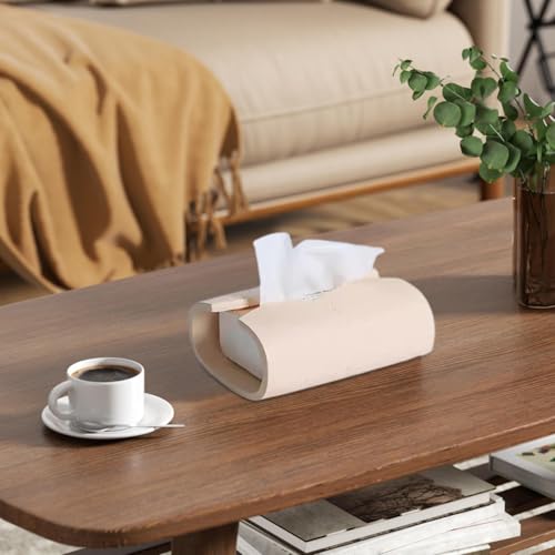 Miniatura 2 de Dispensador De Tejido De Piedra - Caja Decorativa De Mesa Servilletero Travertino Para Dormitorio, Cocina, Sala De Estar, Contador Offer Elegante Habitación Acento Pieza Para Uso Diario Para 10 Usos