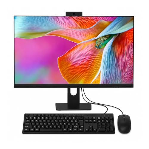 Image of 27 inch All-in-One Desktop Computer, i5 CPU, 16GB RAM, 512GB SSD, Win 11 Home