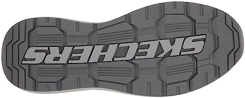 Skechers Men's Neville-Rovelo Slip-in Sneaker, Charcoal/Light Gray, 10 Wide | Image 3
