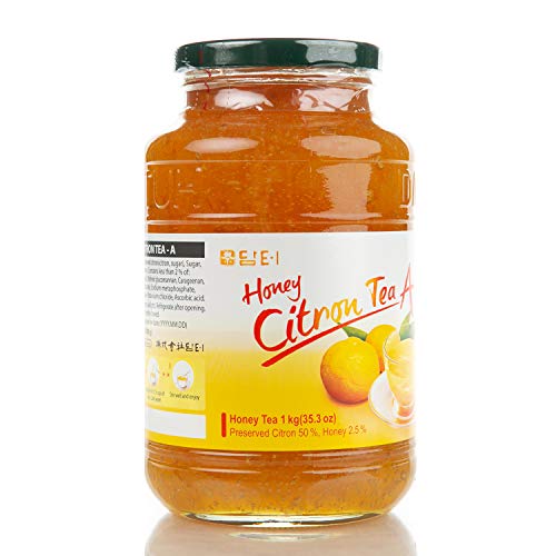 Damtuh Korean Honey Citron Tea, Citron Tea With Honey, Yuzu Marmalade, Yuzu Sauce For Salad, Citron Spread, Honey Citron Jam, 35.27 Oz 1000G #TOP1