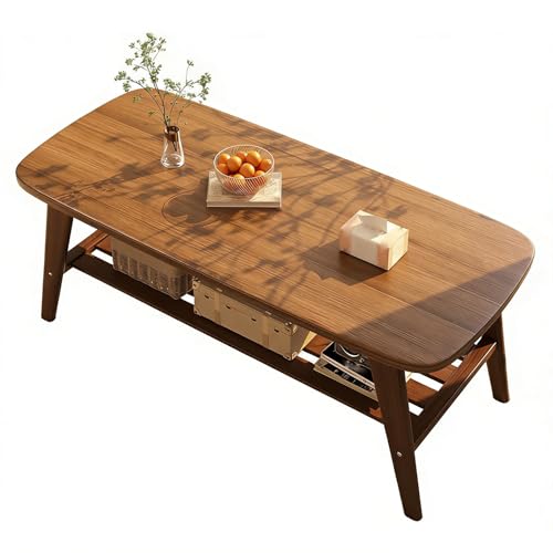 Table basse japonaise de 99cm pour désencombrer les petits salons