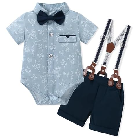 SOLOYEE Baby Boy Suit Set Cover