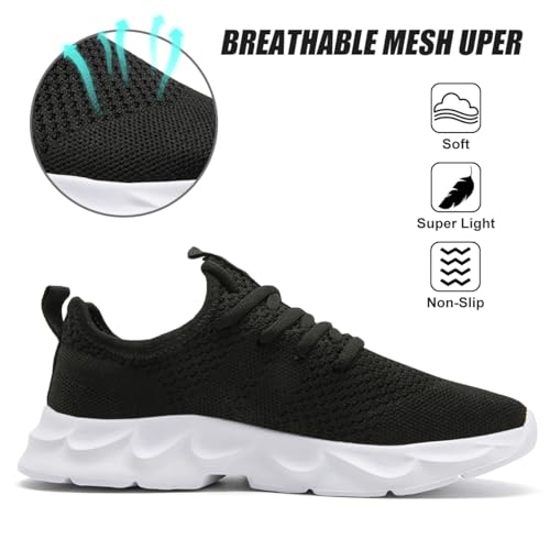 Image of EGMPDA Men's Tennis Shoes Slip On Running Walking Sneakers Casual Fashion Workout Gym Athletic Sport Hiking Sneakers Non Slip Shoe for Men