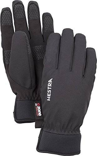 Hestra CZone Contact Glove - 5 Finger Glove - Black - 8