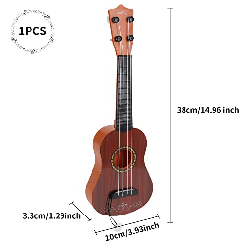 Guitare ukulélé 42 cm Soprano ukulélé Instrument de Musique Classique pour Guitare ukulélé avec 4 cordes réglables, mini… - Les Beatles, Paul McCartney, John Lennon, RIngo Starr, George Harrison Guitare ukulélé 42 cm Soprano ukulélé Instrument de Musique Classique pour Guitare ukulélé avec 4 cordes réglables, mini… – Image 3
