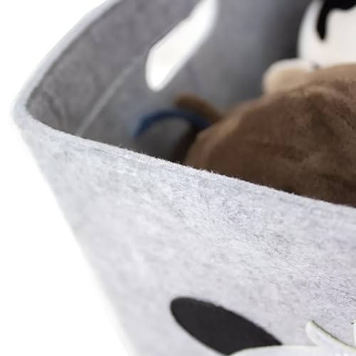 Image of Cute Design Kids Storage Organizer Box for Toys, Clothes and More - Foldable Kids Storage Box Organizer (Elephant)