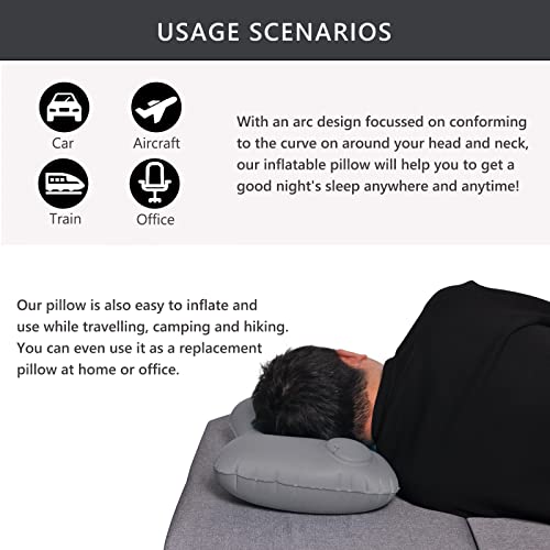 Idocolors 2X Cuscini Gonfiabili da Campeggio