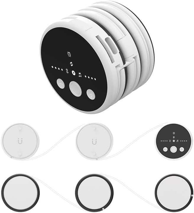 - Bluetooth Speaker, Triple-Foldable Portable Wireless Speaker, Integrated 35 Types of White Noise, Card Slot Capable, Suitable for Side Sleeping, for Outdoor Sports, Travel, and Camping